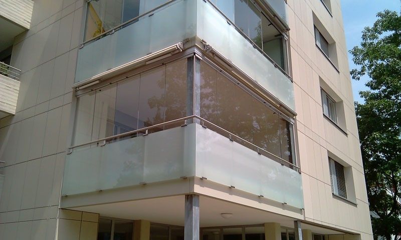 Balkonverglasung