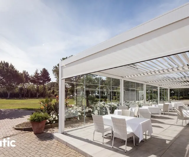 Lamellendach - Pergola Markise