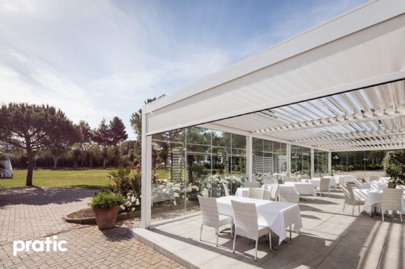 Lamellendach - Pergola Markise